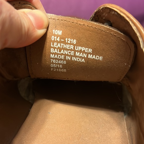 Stafford Brand Mens dress shoes size 10m - Picture 4 of 4